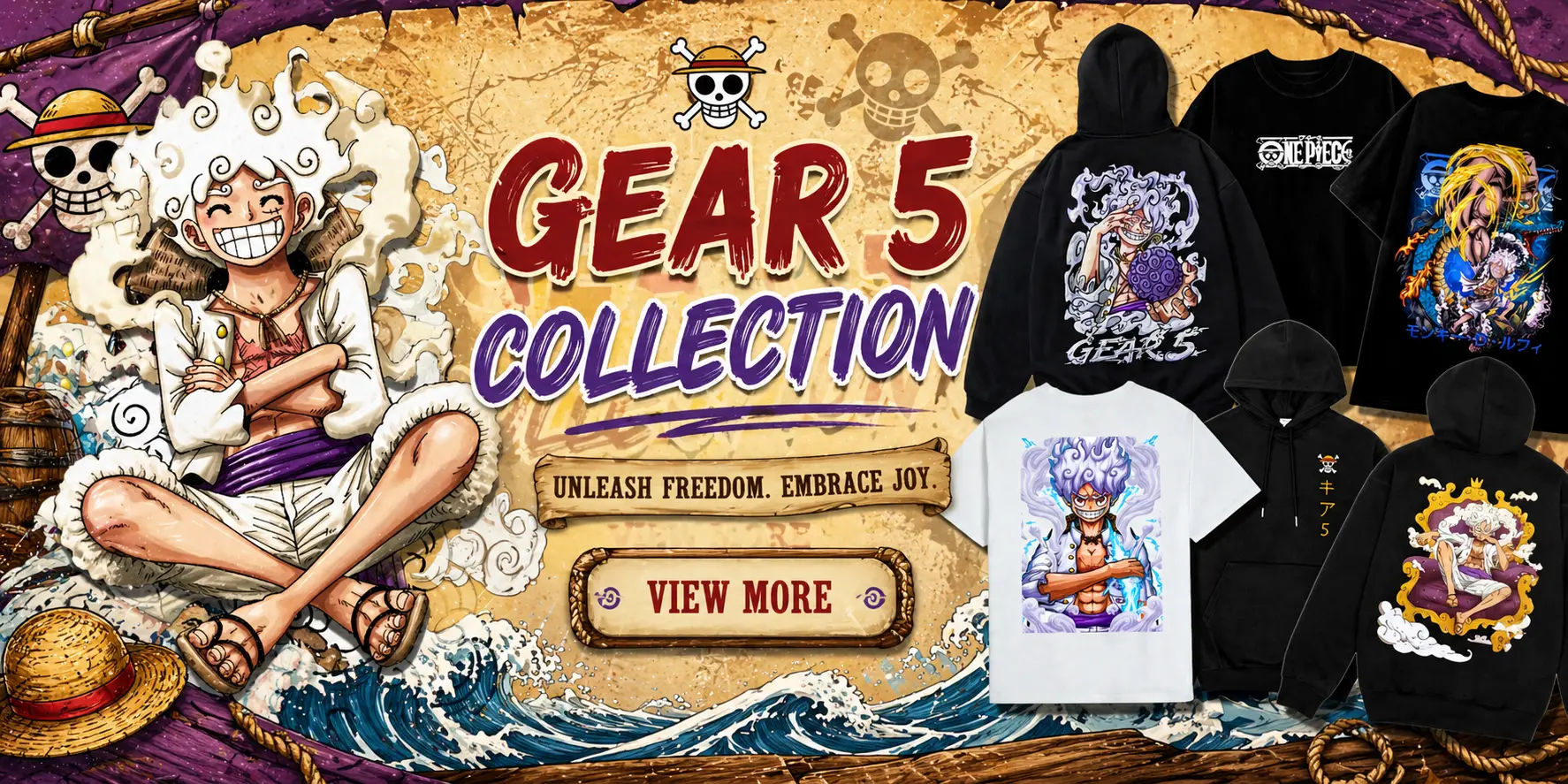 Gear 5 merch