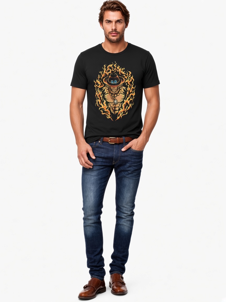 Portgas D. Ace – One Piece Classic T-Shirt