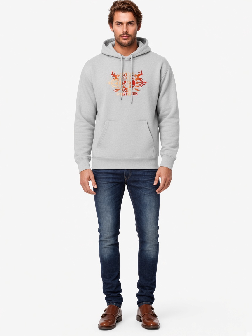 Portgas D Ace Flag Pullover Hoodie