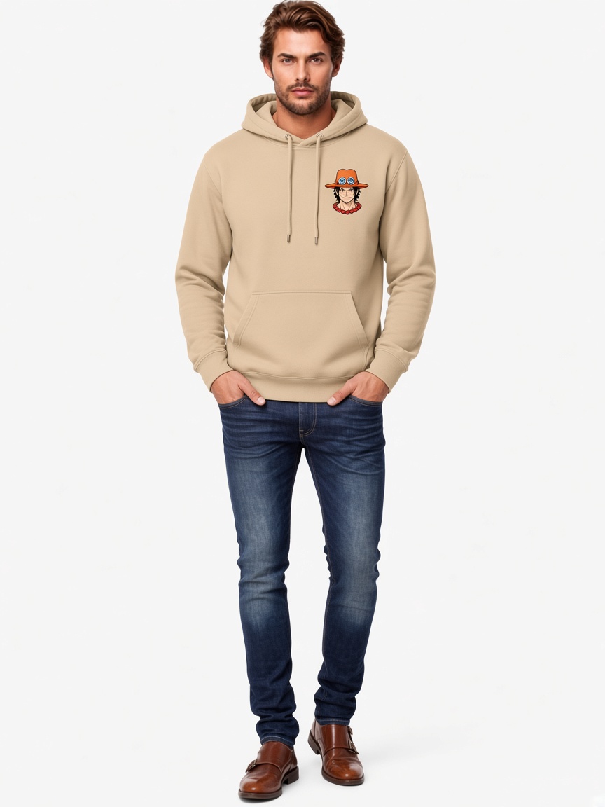Ace One Piece Pullover Hoodie