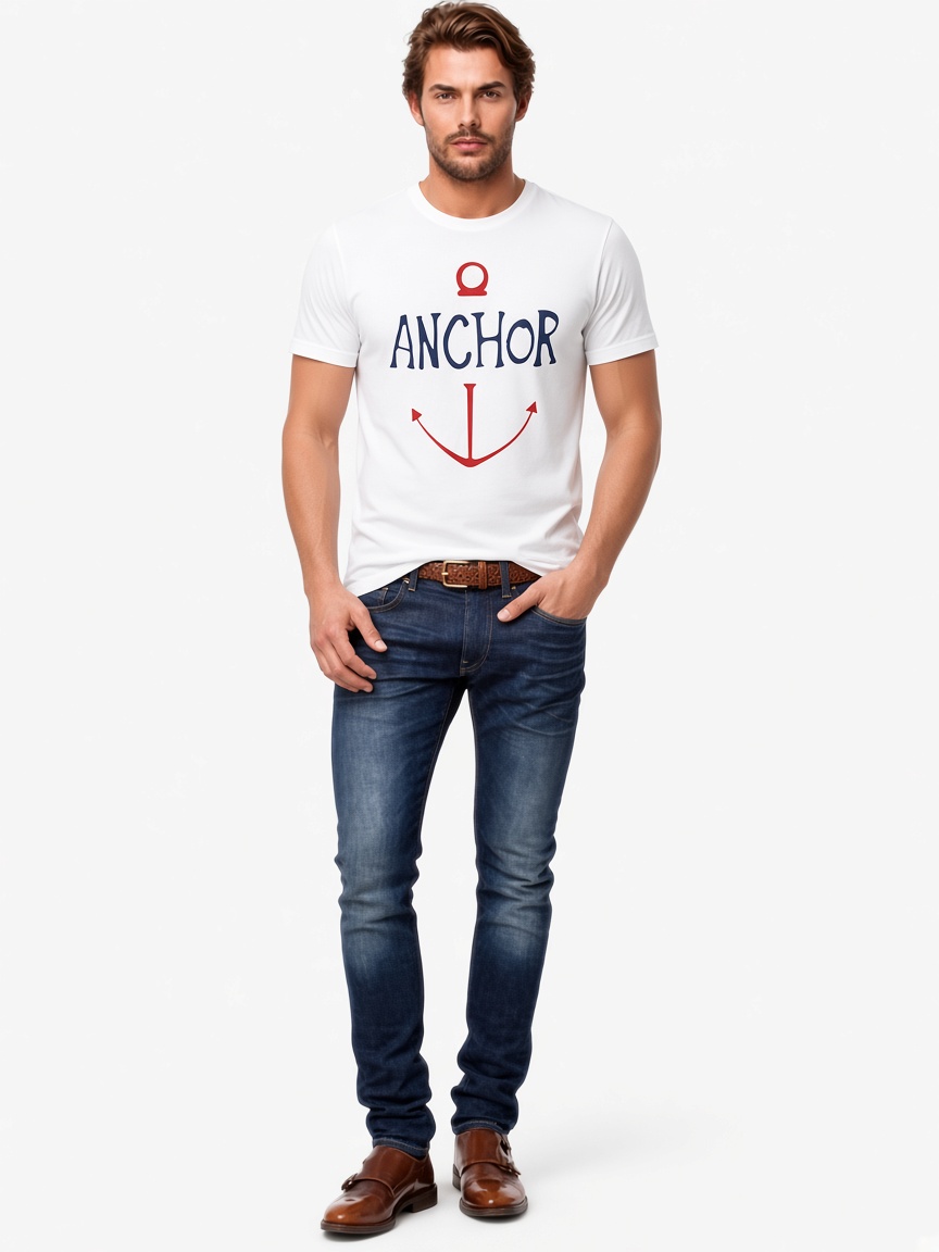 One Piece Anchor Comfort Colors T-Shirt