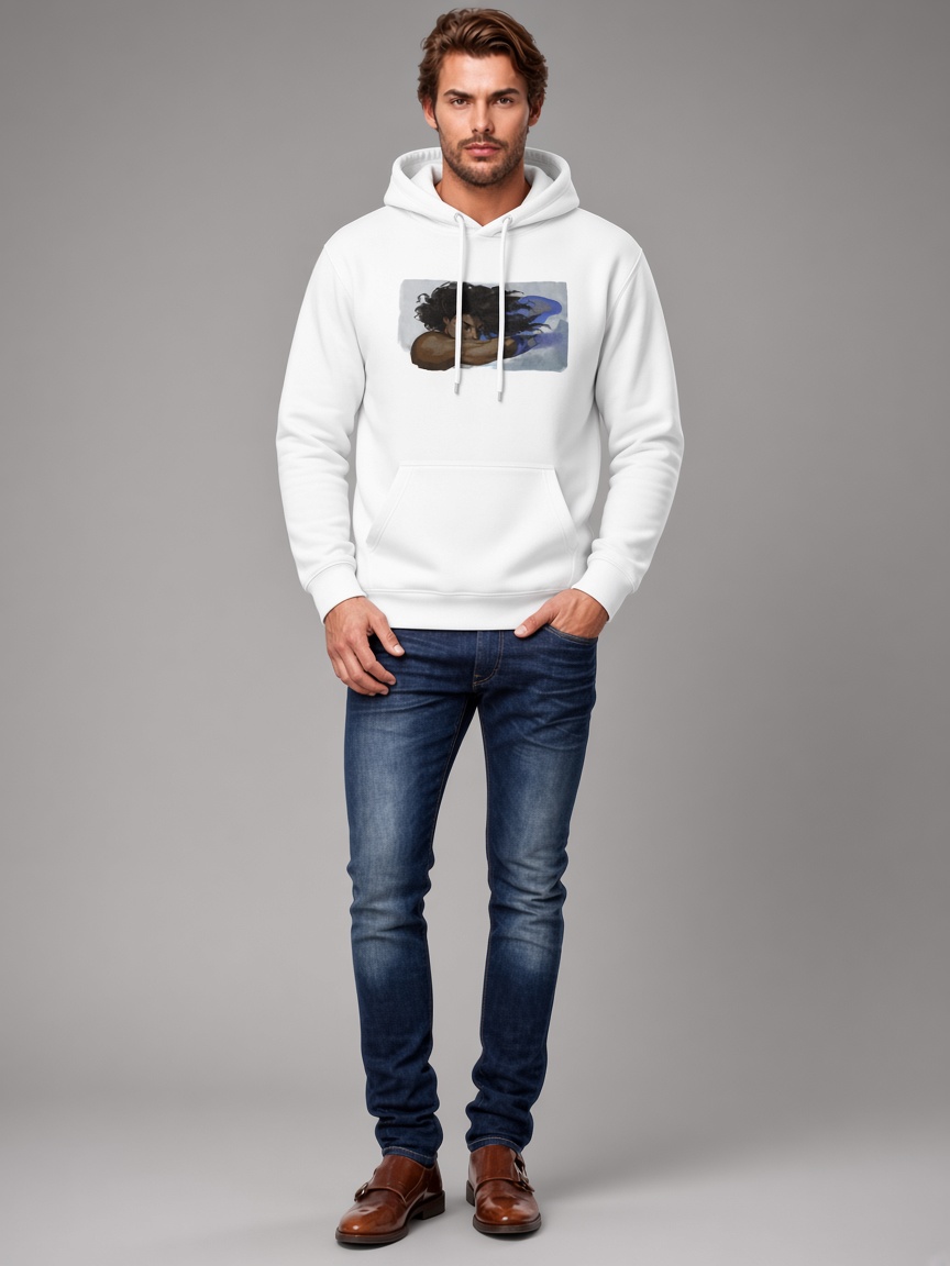 L’ange dechu Pullover Hoodie