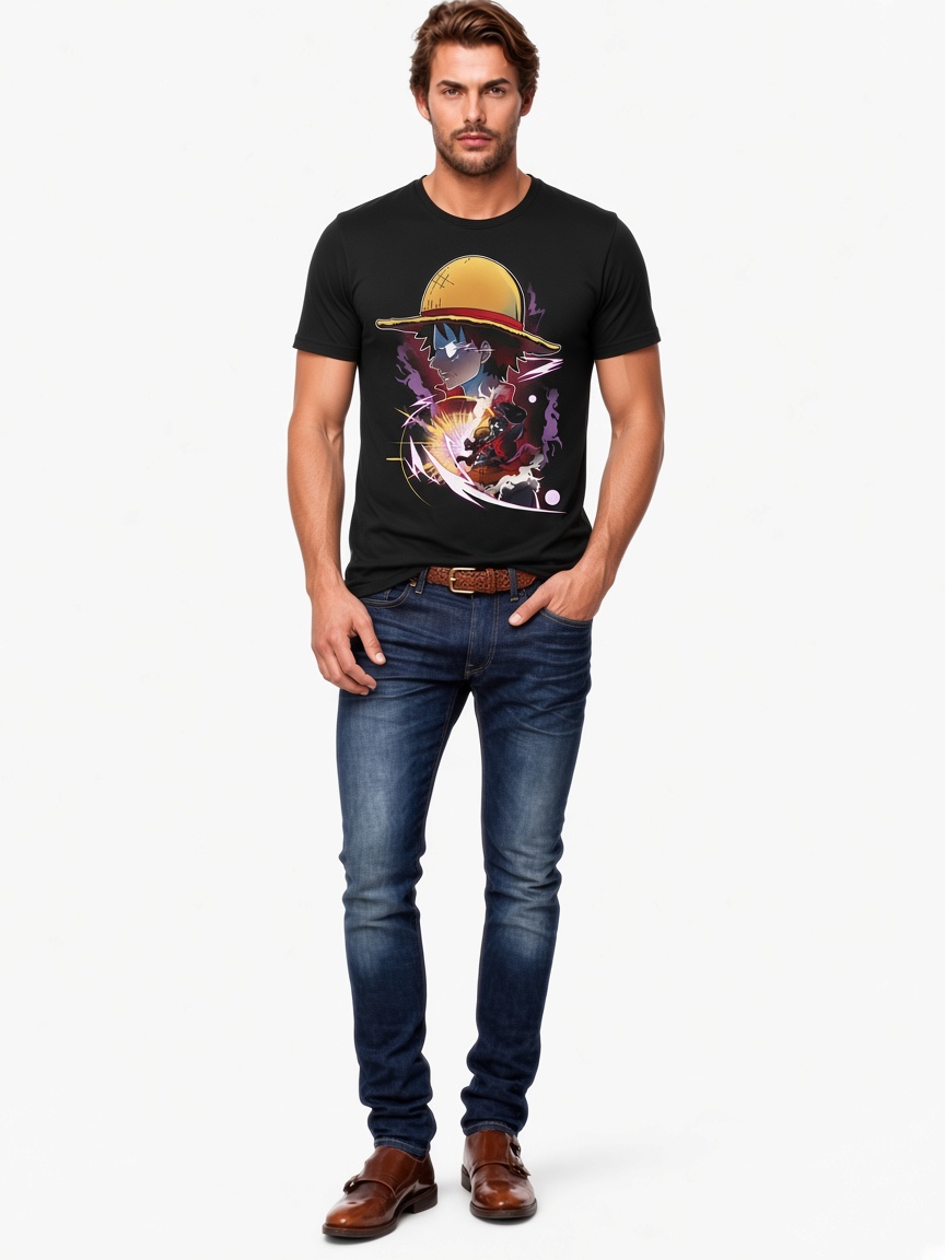 One Piece T-shirt Anime Classic Design