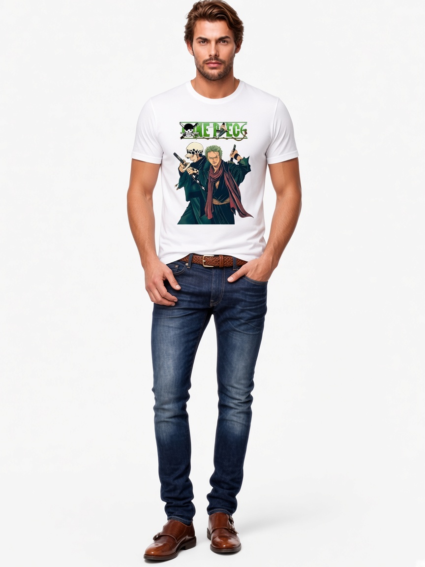 One Piece T-shirt Anime Fan Essential Classic Design