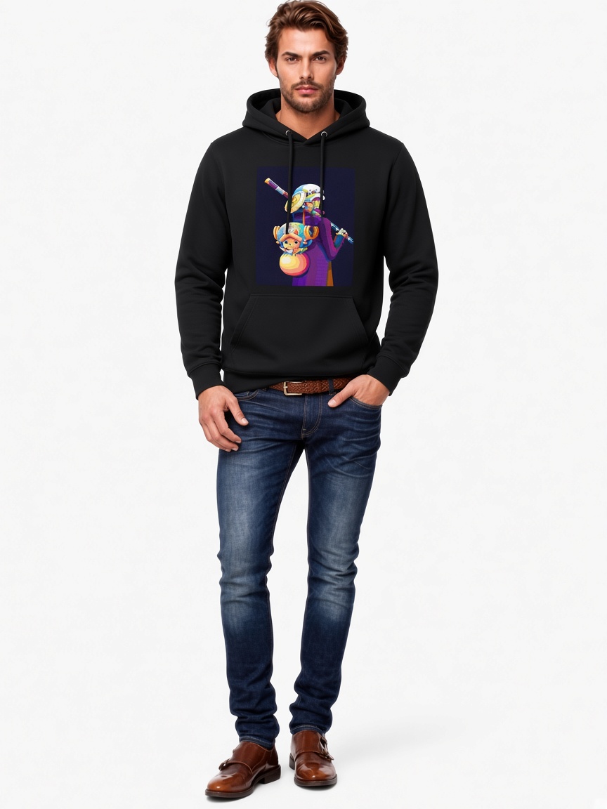 One Piece Anime and Manga Pullover Hoodie