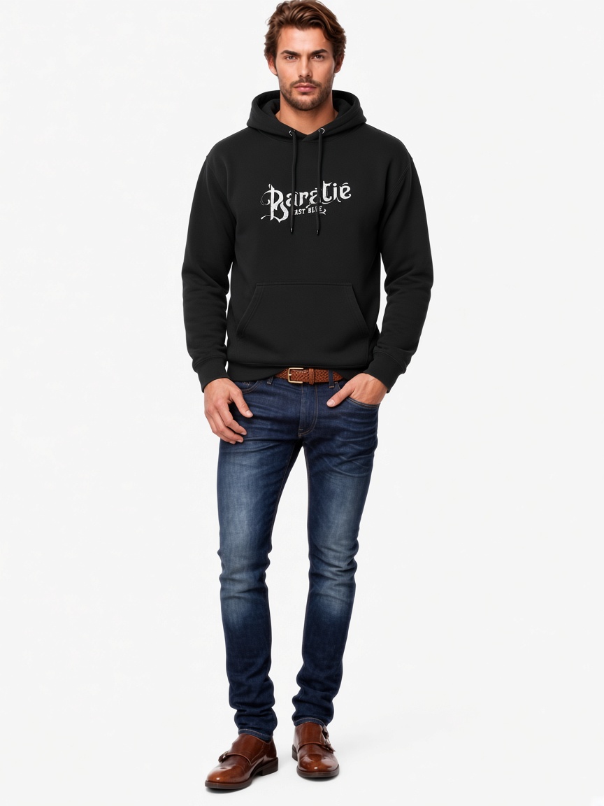 One Piece Baratie Logo White Version Pullover Hoodie