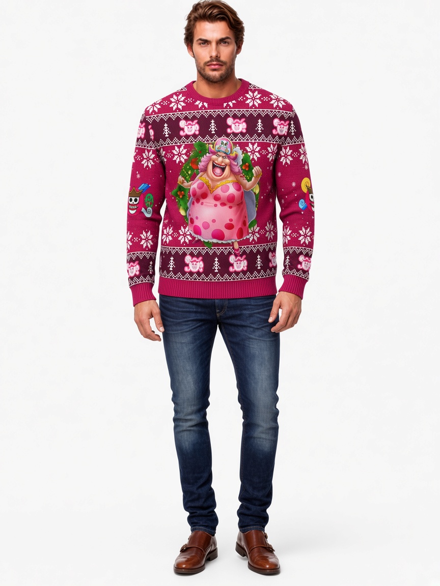 Big Mom Charlotte Linlin – One Piece Ugly Christmas Sweater