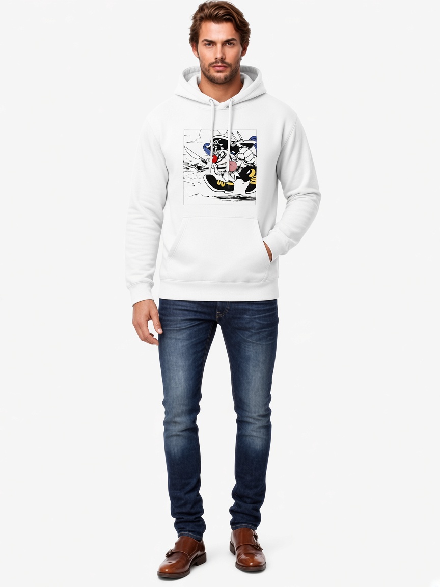 Buggy The Clown Pullover Hoodie