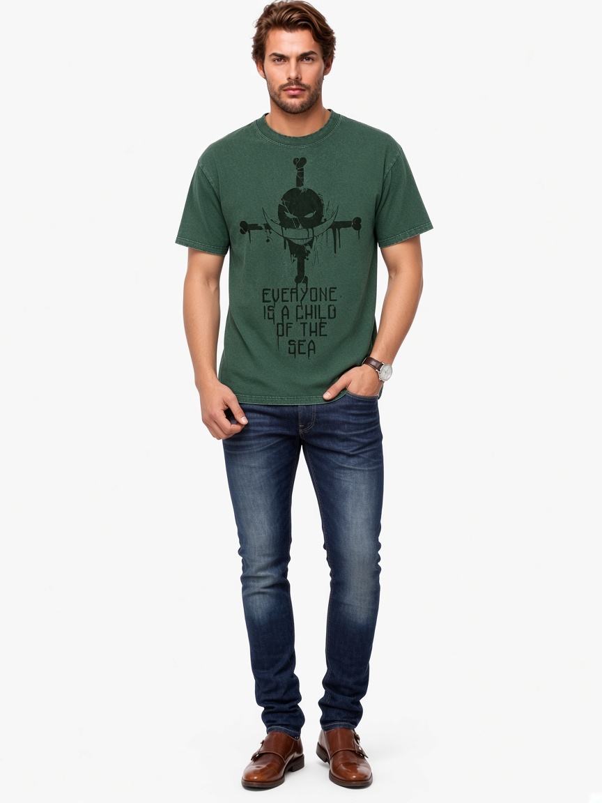 One Piece Child of The Sea Vintage Washed T-Shirt