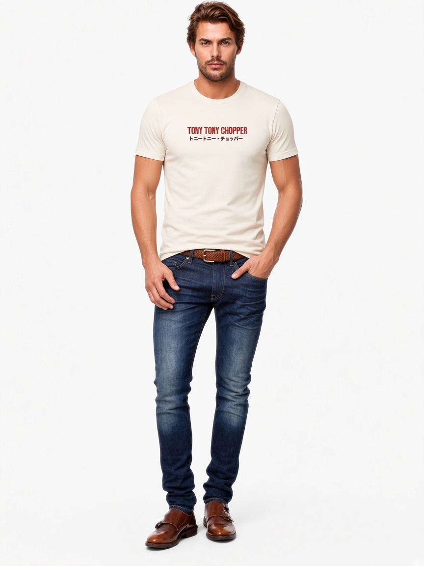 One Piece Chopper Faded T-Shirt