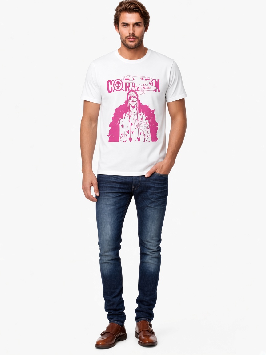 Donquixote Rosinante Corazon Heart Pirate Classic T-Shirt