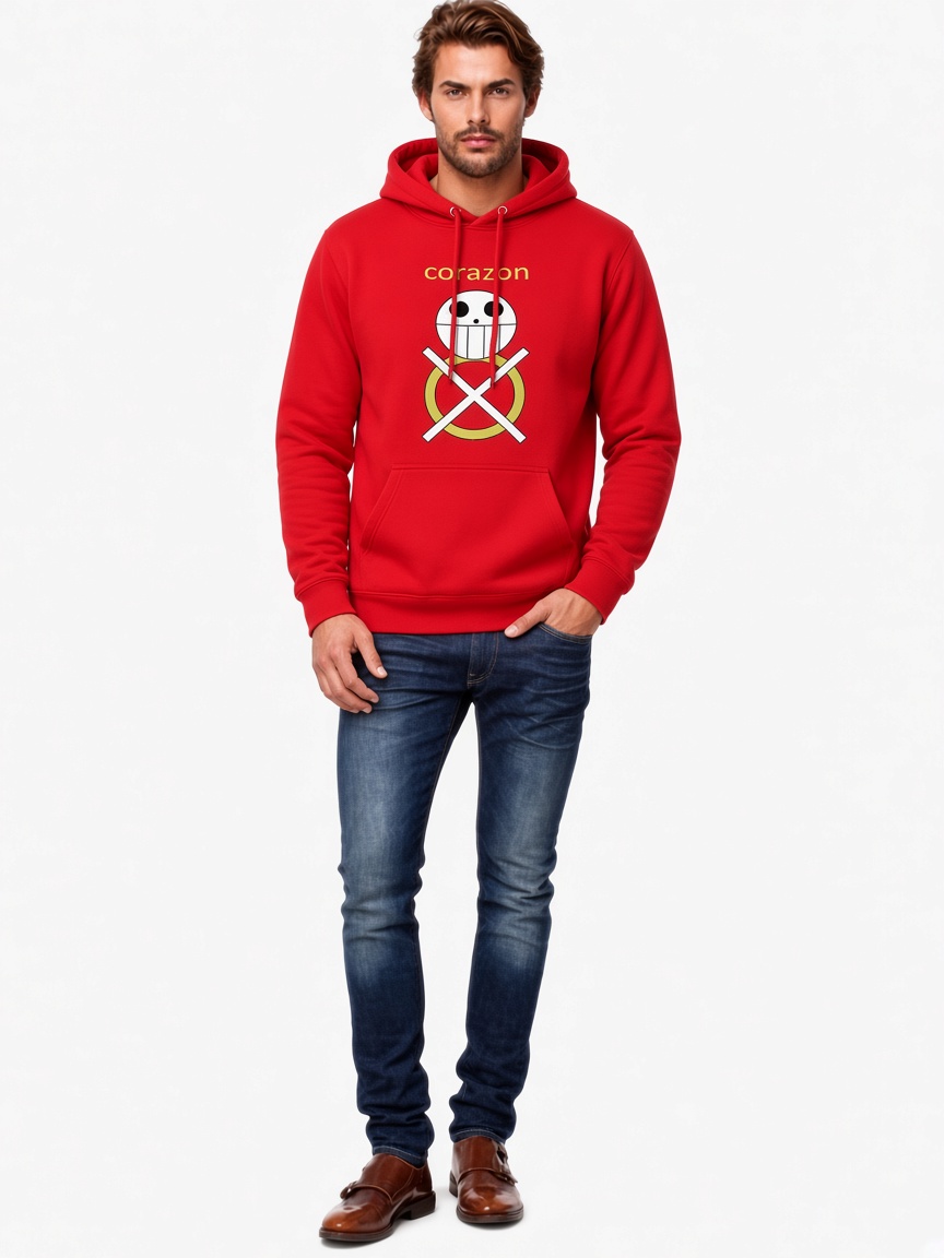 Corazon Jolly Roger Pullover Hoodie