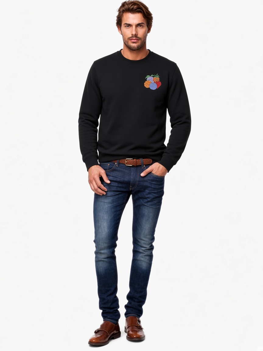 Devil Fruit Graphic Crew Sweatshirt