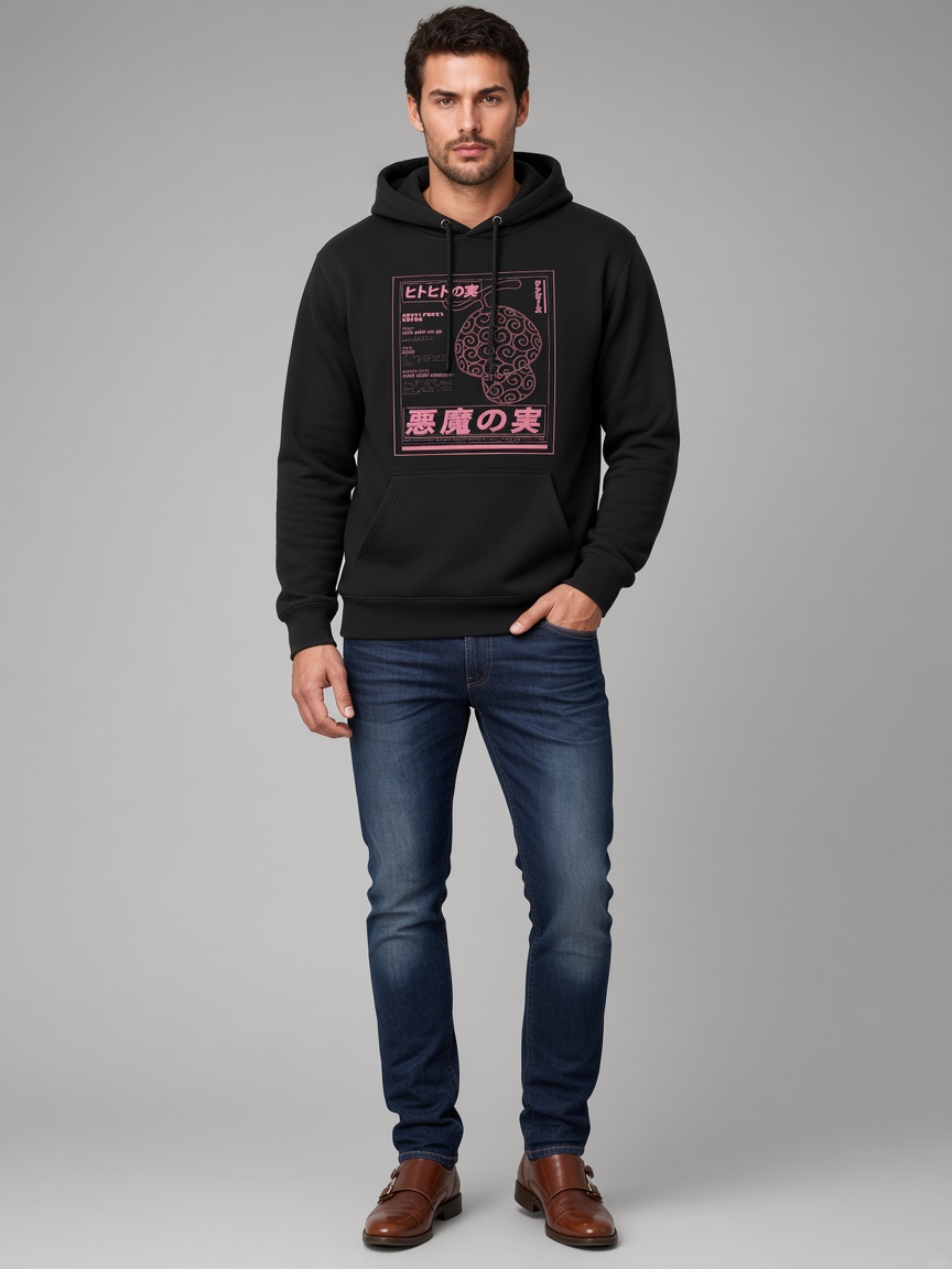 Devil Fruit Guide Pink Version Pullover Hoodie
