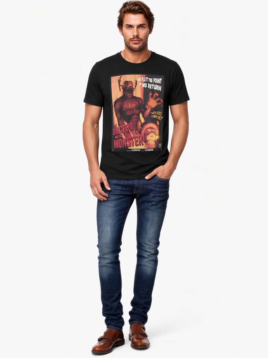 The Doctor and the Monster Classic T-Shirt