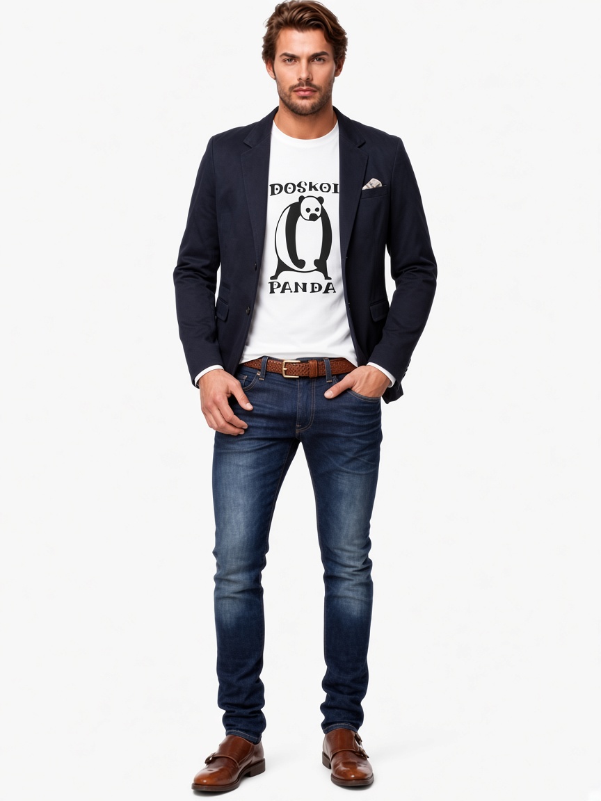 Doskoi Panda Classic T-Shirt
