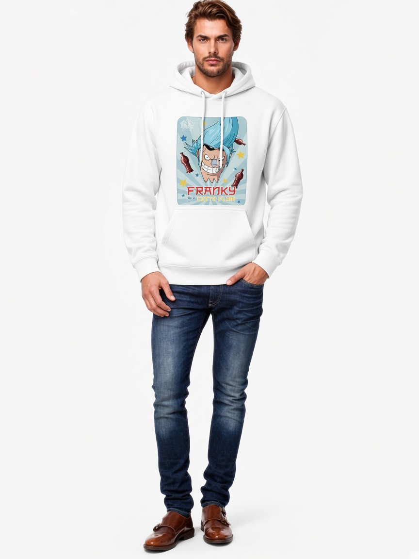 Franky aka Cutty Flam – One Piece Pullover Hoodie
