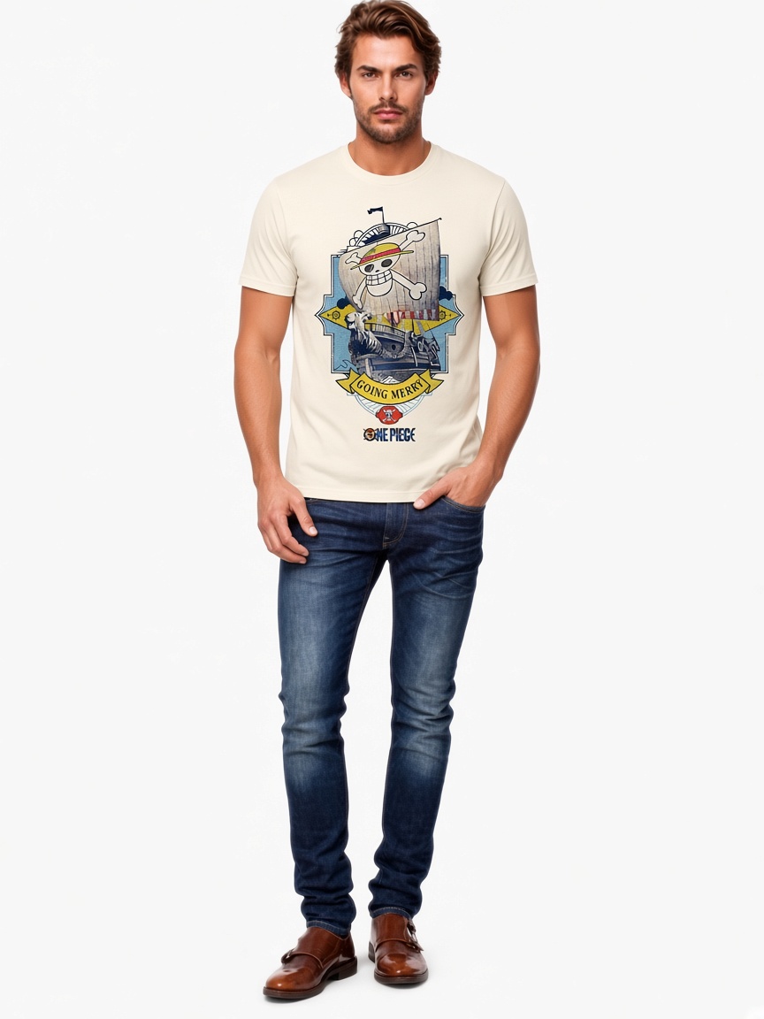 One Piece T-shirt Going Merry Print Tee