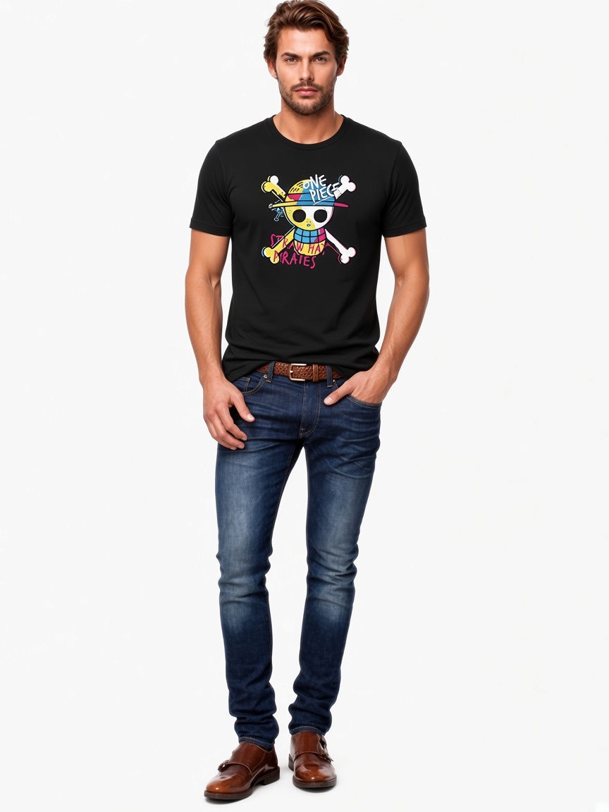 One Piece T-shirt Gear Fifth Luffy Cartoon Artwork