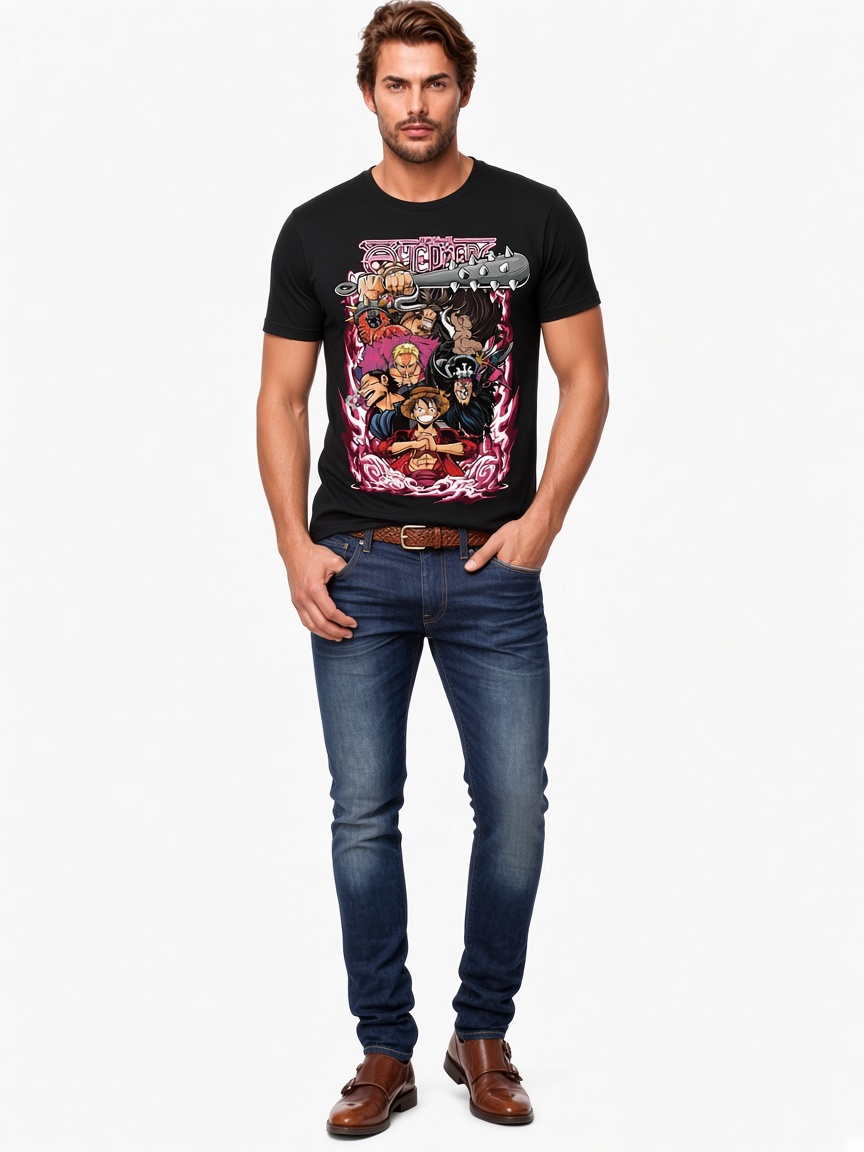 One Piece T-shirt Monkey D. Luffy Gear 5 Artwork