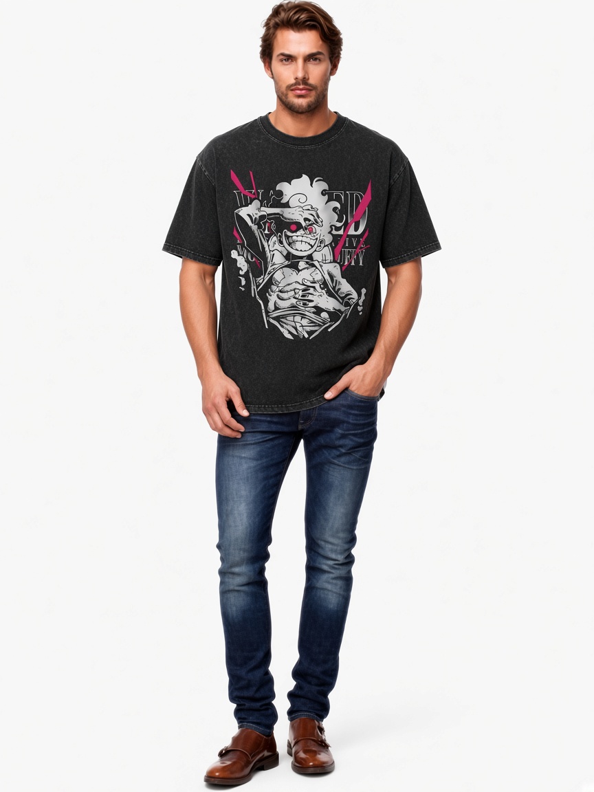 Gear 5 Monkey D Luffy Washed T-shirt