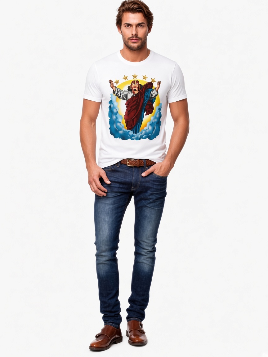 God Usopp Straw Hat Crew One Piece Anime T-Shirt