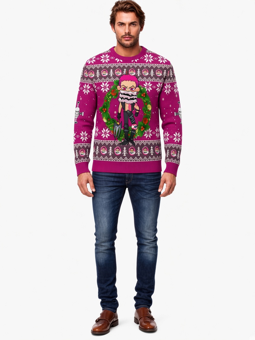 Sweet Commander Katakuri – One Piece Ugly Christmas Sweater