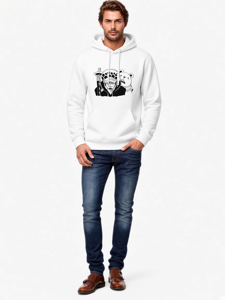 Trafalgar d Water Law and Bepo Pullover Hoodie