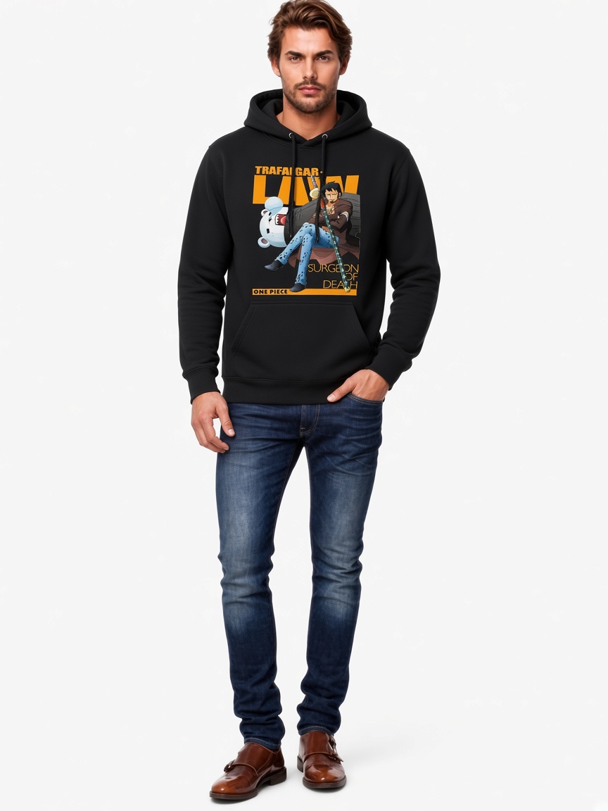 Trafalgar Law Surgeon of Death Pullover Hoodie