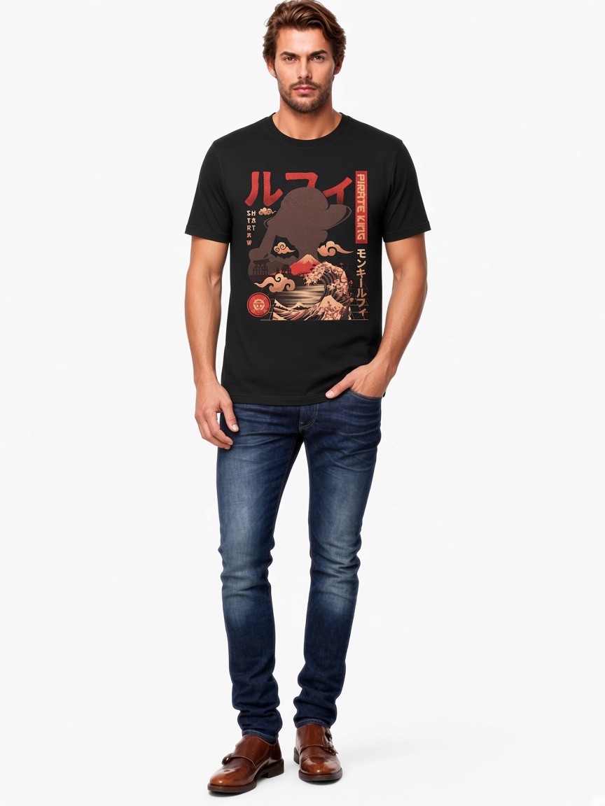 One Piece T-shirt One Piece Logo Minimalist Design