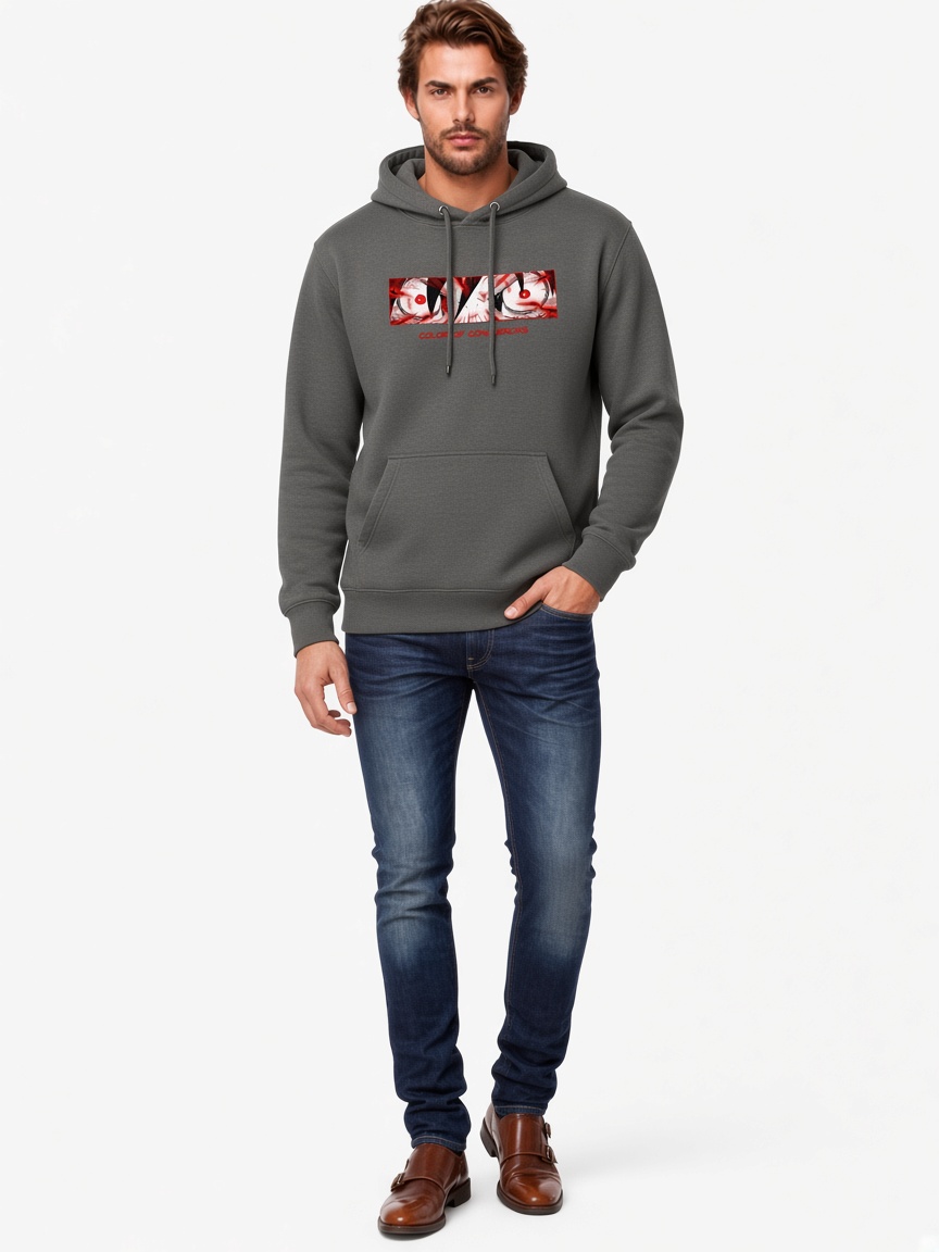 The Color of Conquerors Luffy Pullover Hoodie