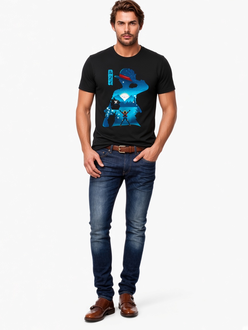Luffy Haki Straw T- shirt