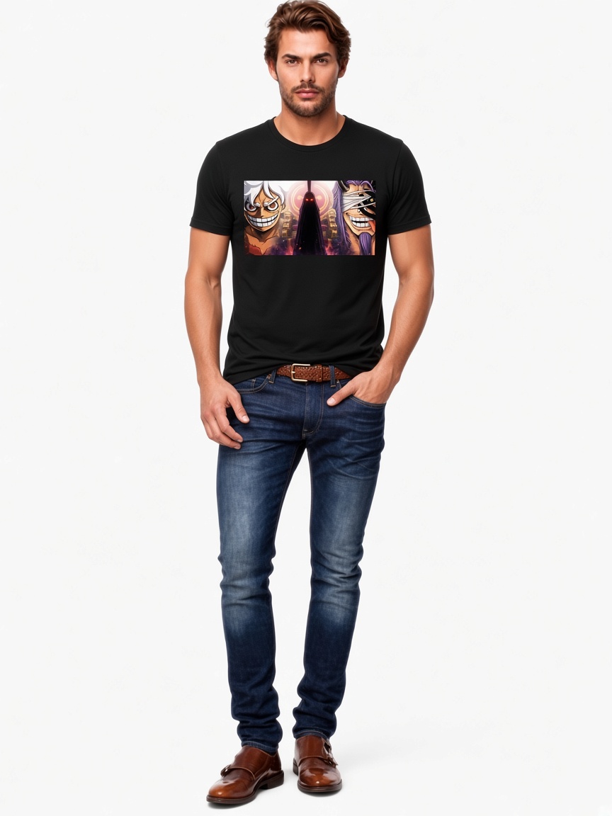 Luffy Gear 5 x Loki x Imu T-shirt premium cotton graphic tee