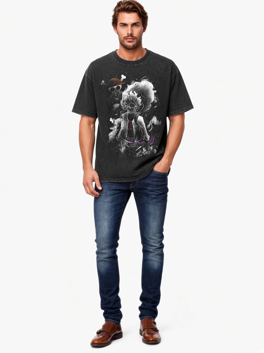 ONE PIECE Luffy Washed T-shirts