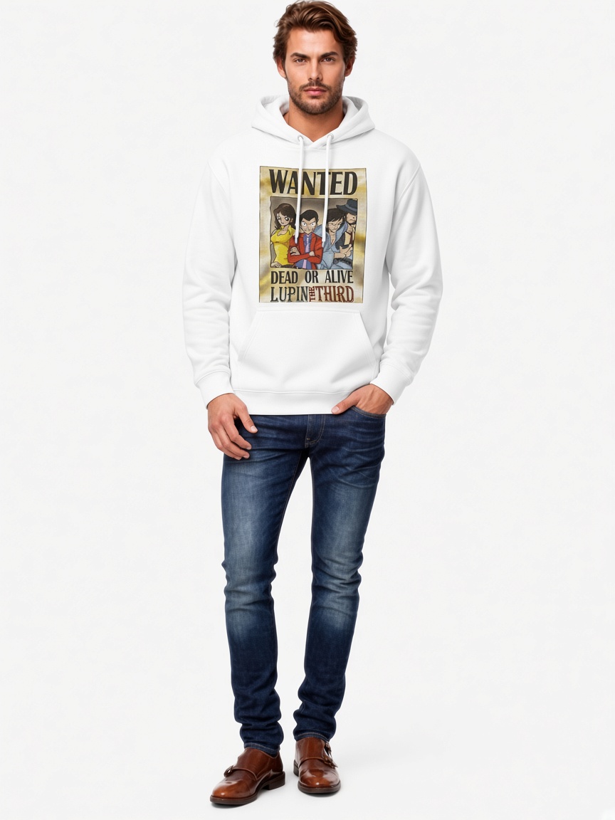 Lupin The 3rd One Piece Pullover Hoodie
