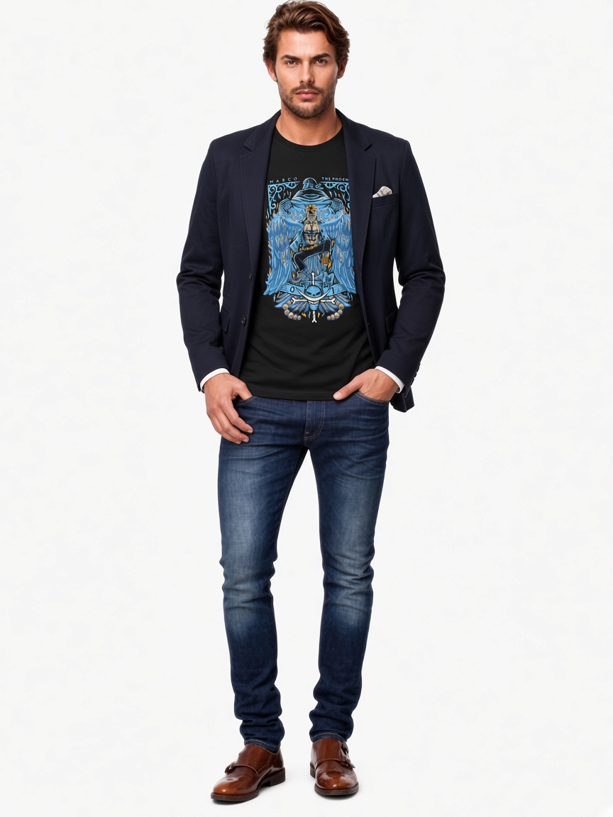 Marco The Phoenix One Piece Anime Classic T-Shirt