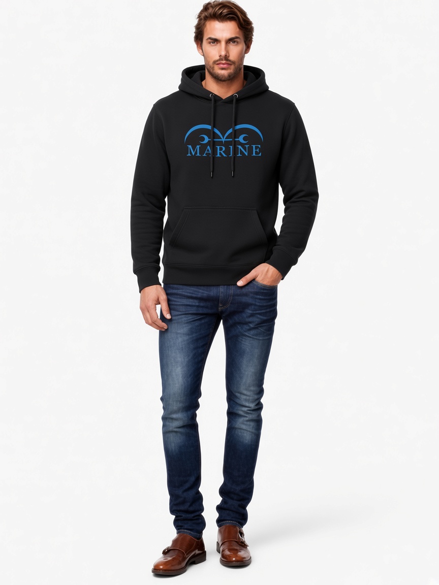 Marine Pullover Hoodie