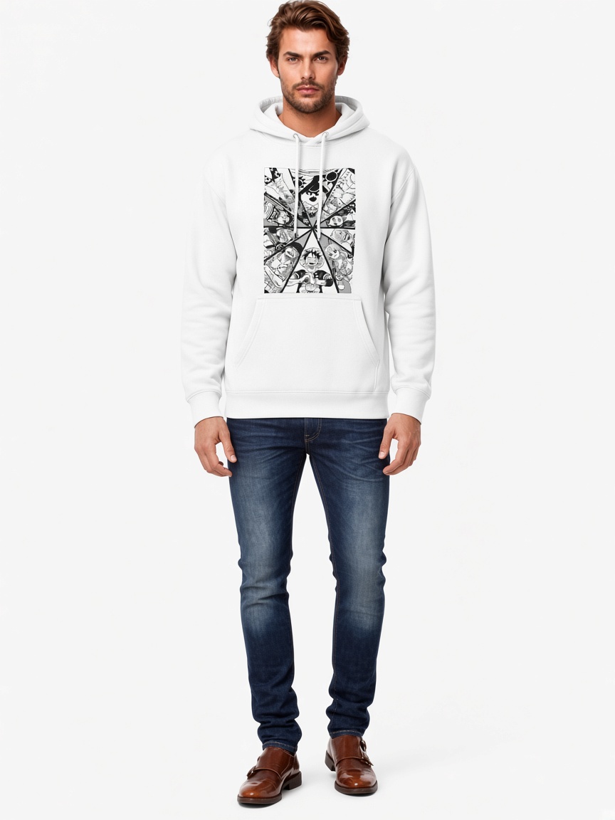 Mugiwara One Piece Pullover Hoodie