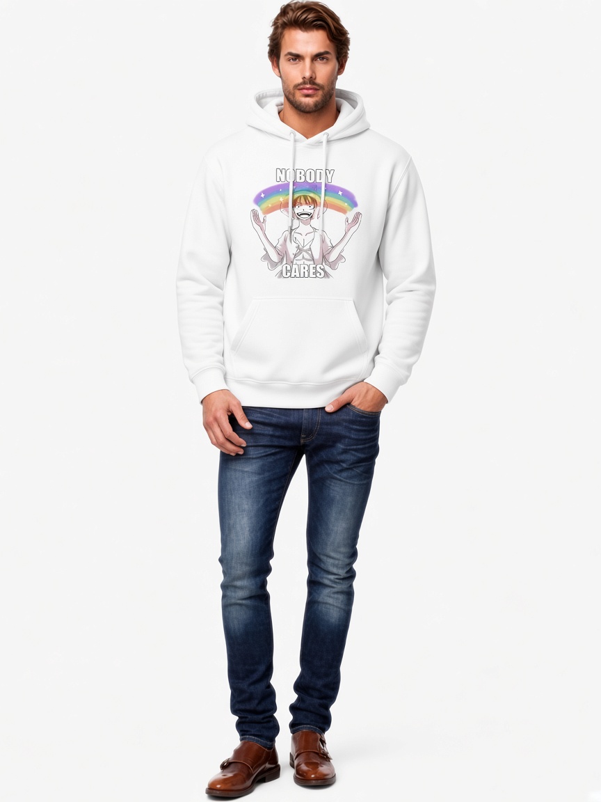Nobody Cares Pullover Hoodie