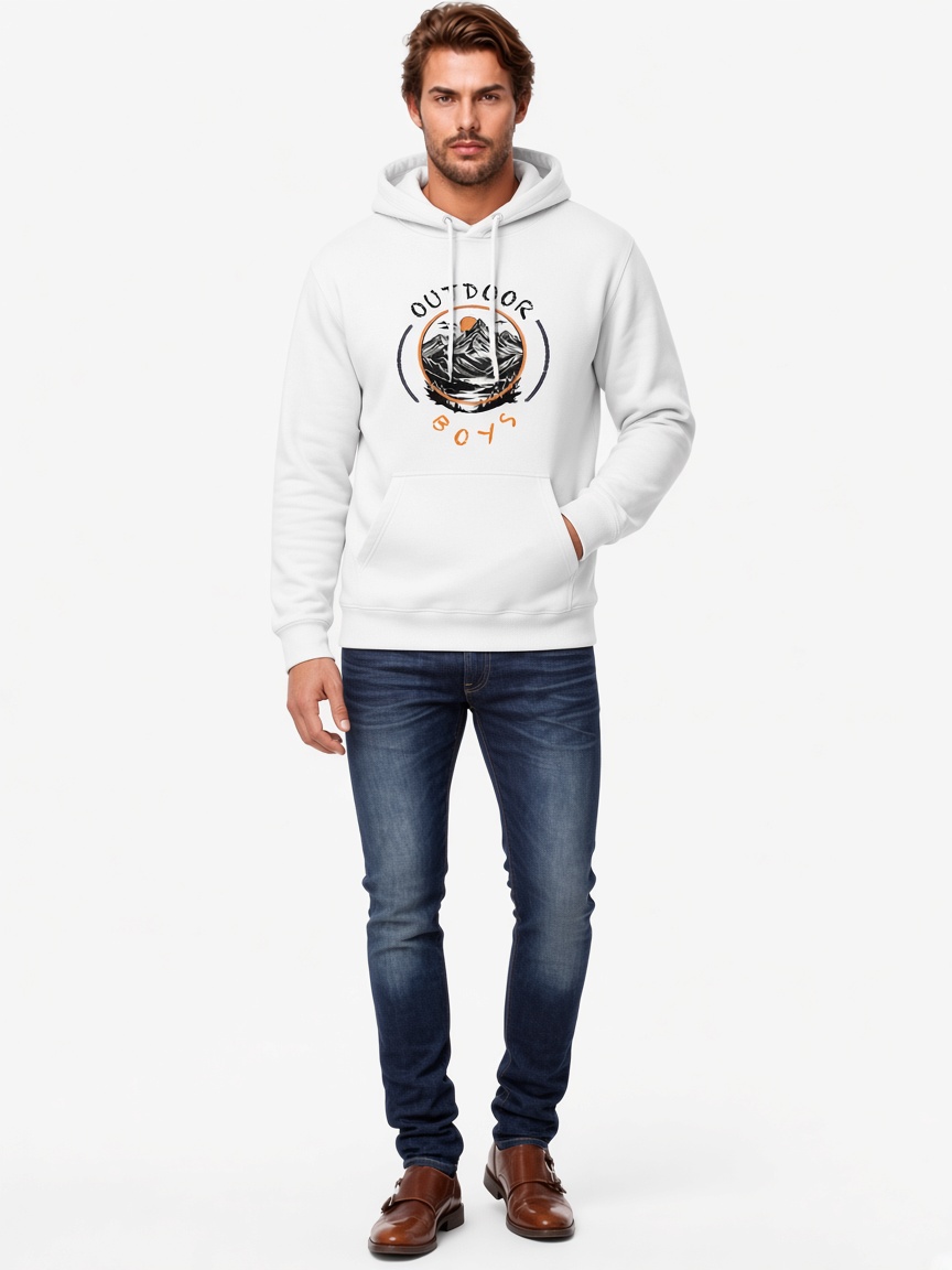 Outdoor Boys Pullover Hoodie