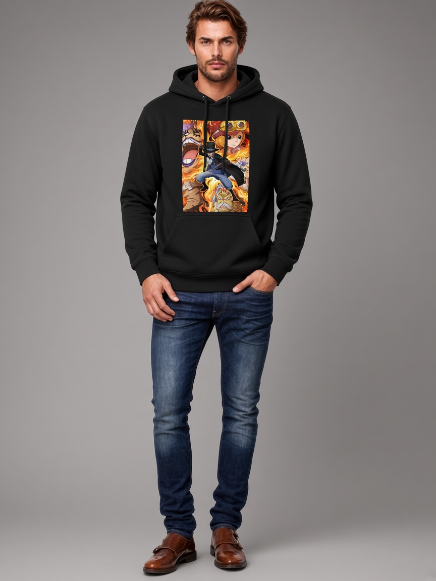 One Piece Sabo Koala Ivankov Kuma Pullover Hoodie