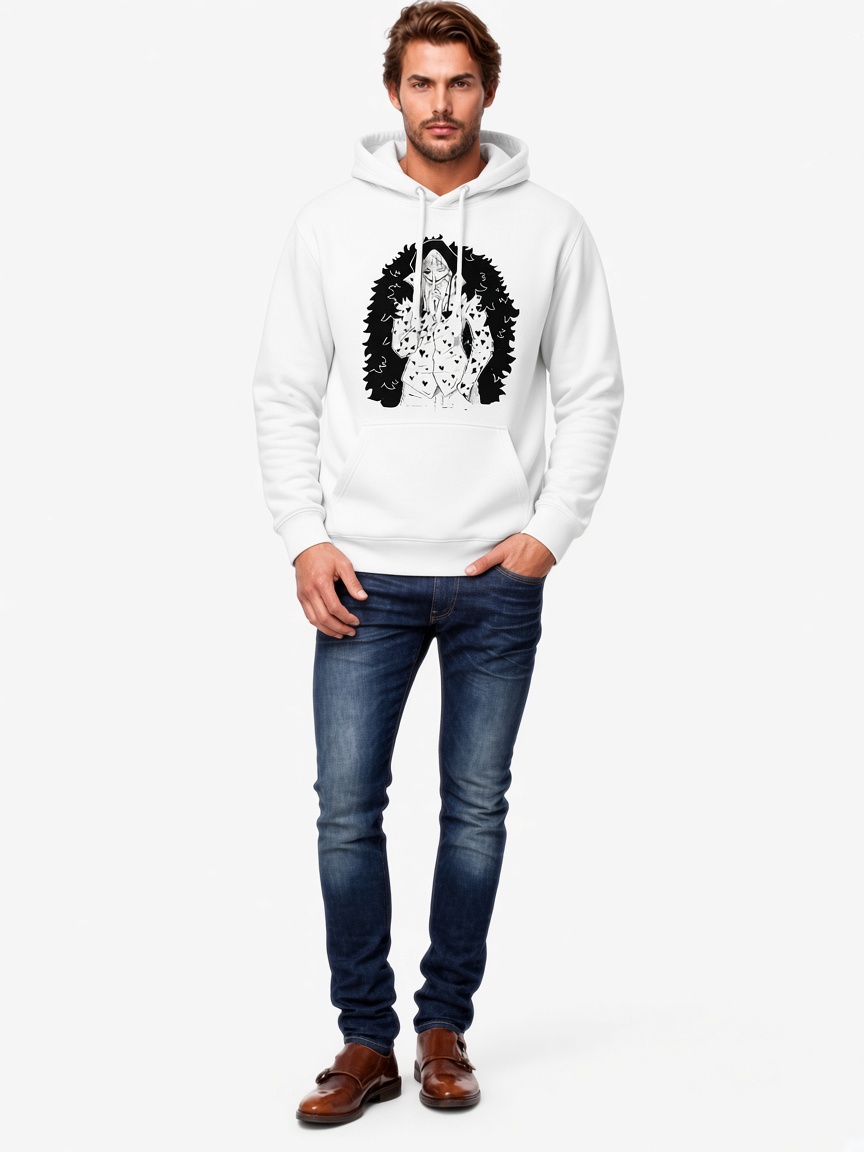 Donquixote Rosinante Corazon Pullover Hoodie