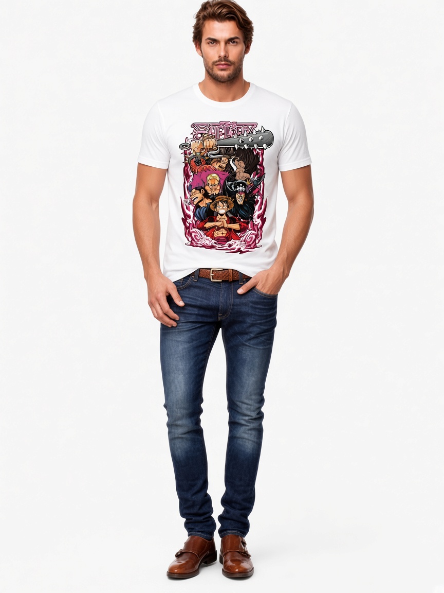 One Piece T-shirt Straw Hat Crew