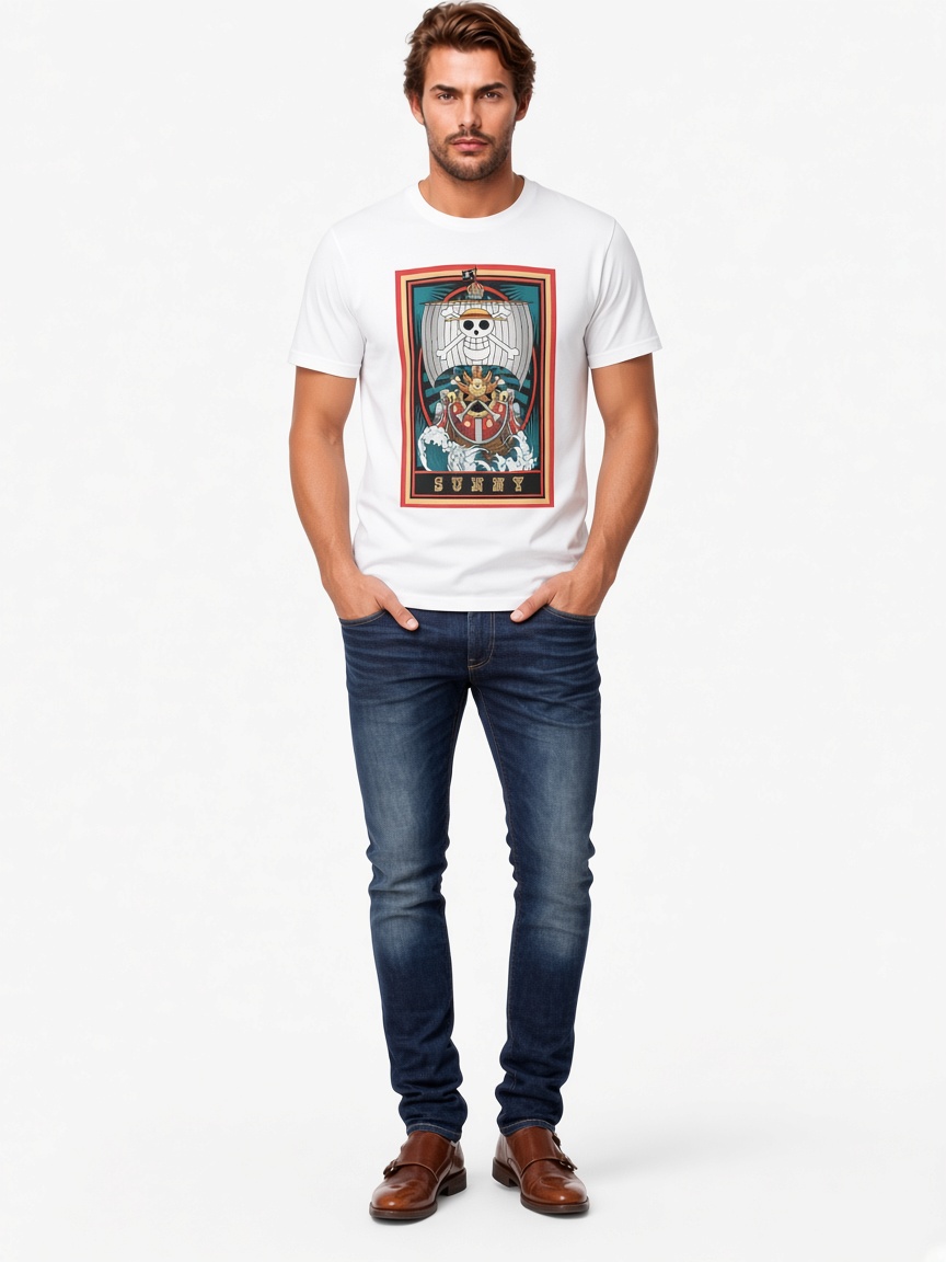 one piece Thousand sunny Classic T-Shirt