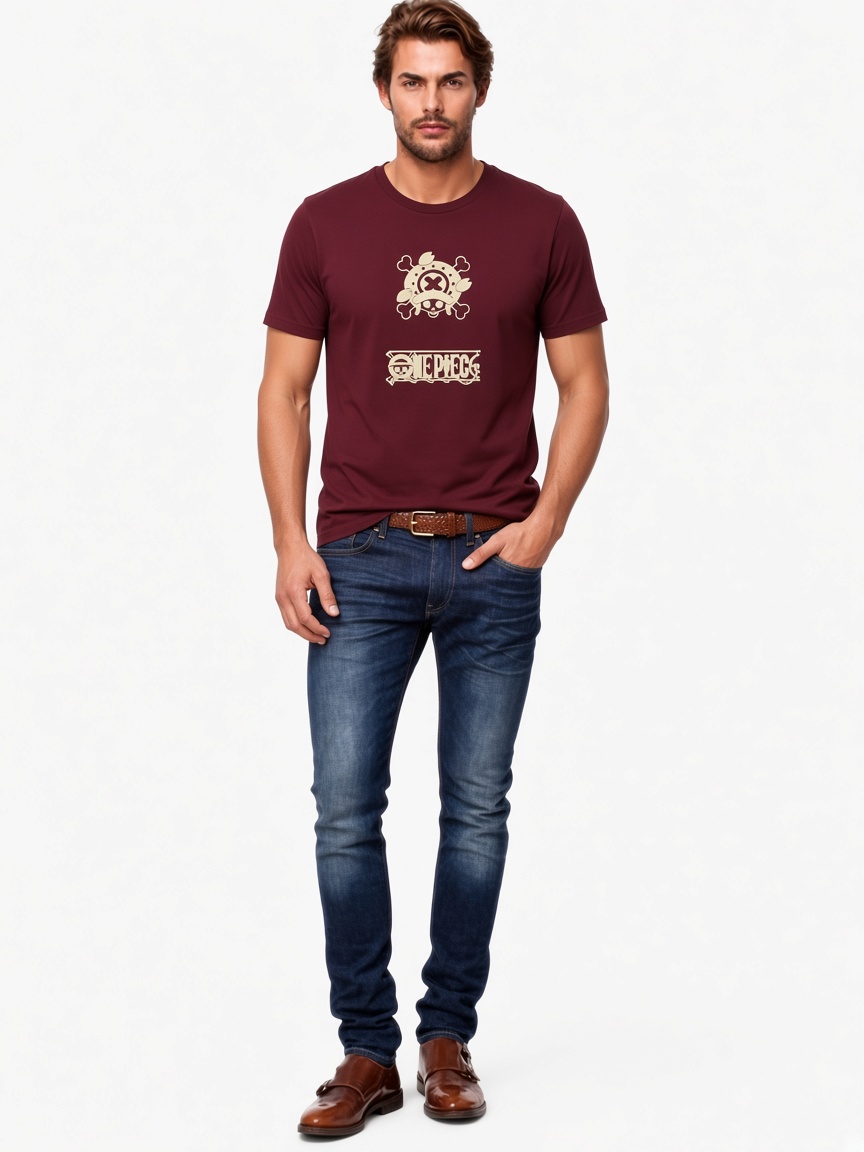 One Piece Chopper Jolly Roger DTNK T-Shirt