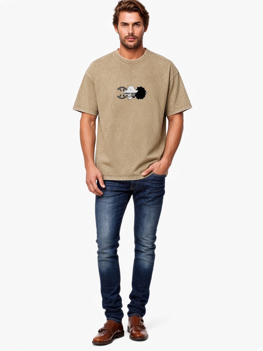 2026 ONE PIECE Usopp Sniper King Washed T-shirt