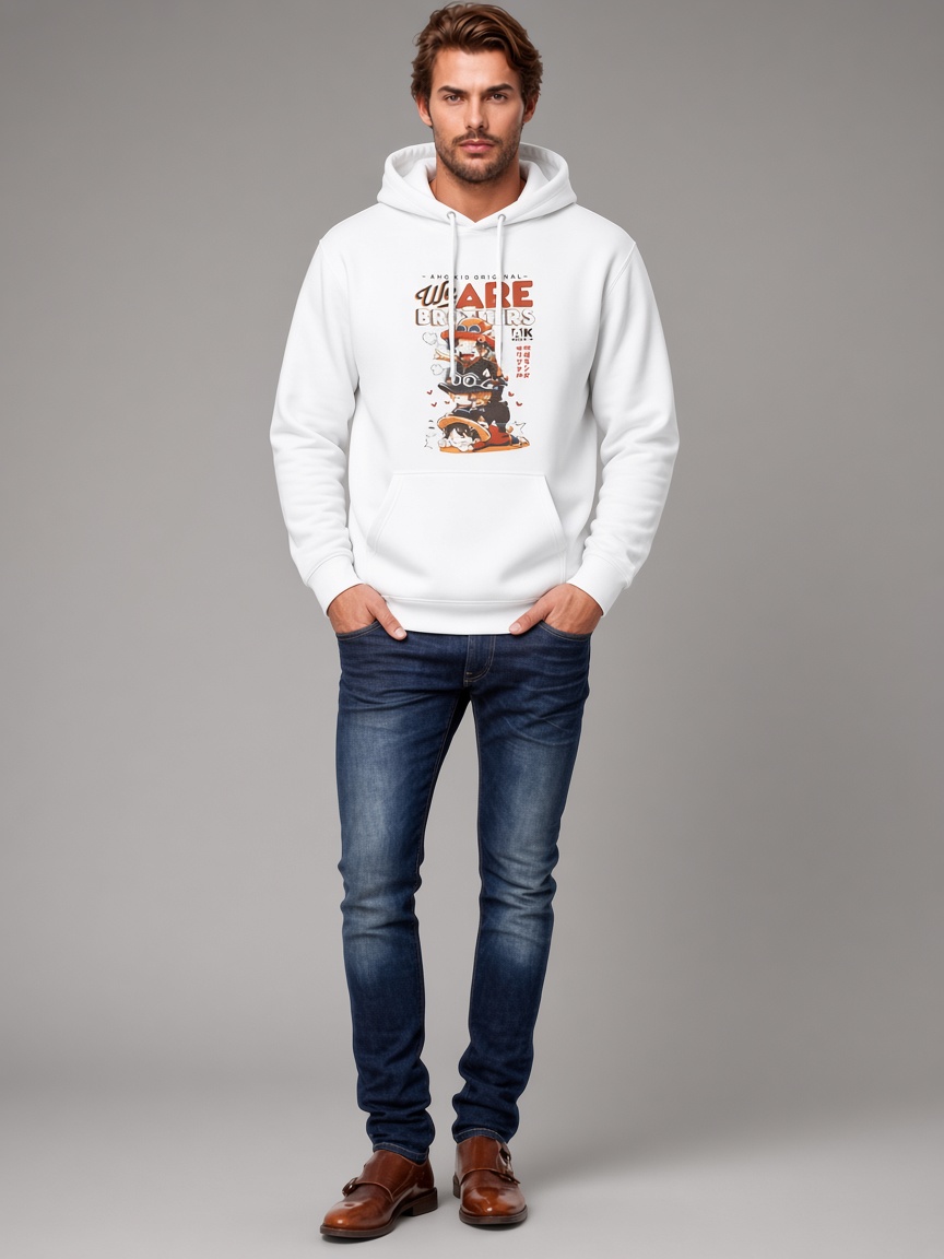 We Are Brothers Pullover Hoodie