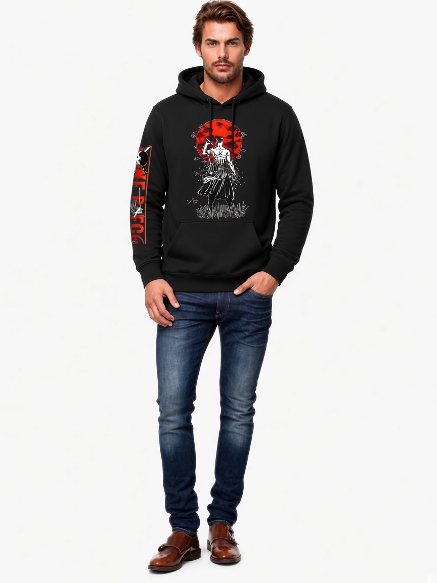 One Piece Hoodie – Harajuku Hip Hop Pullover Hoodie