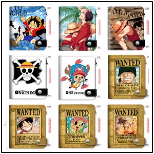 One Piece Anime Zip Wallet